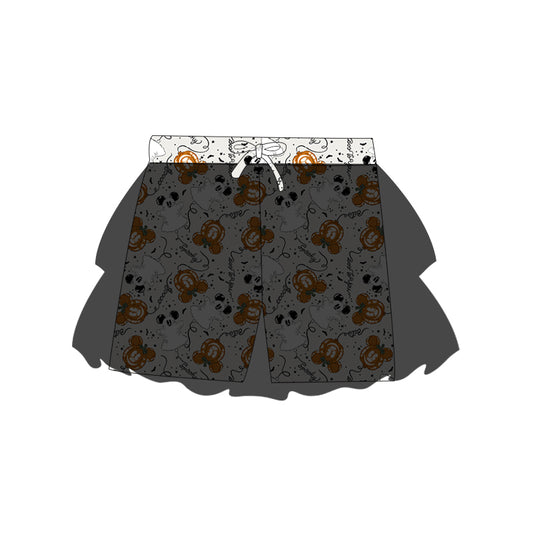 KIDS Magic Mesh Skort - Spooky Main Street Balloons