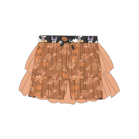 ADULT Mesh Magic Skort - Spooky Six