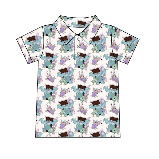 Men's Performance Button Up - Monster Mashup