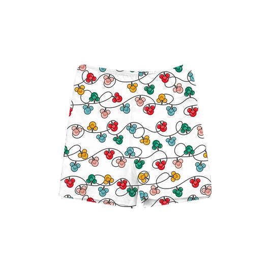 KIDS Biker Shorts - Merry Magic Holiday Lights