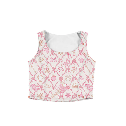 KIDS Scoop Tank - Pink Park Icons