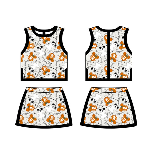 ADULT Colorblock Tank + Skort Set - Main Street Balloons PREORDER
