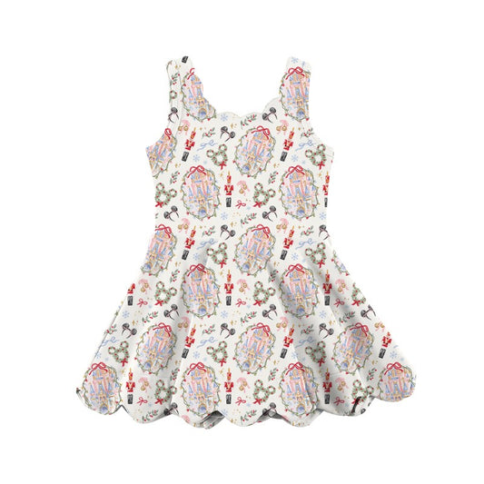 ADULT Scalloped Dress - Christmas at the Castle PREORDER