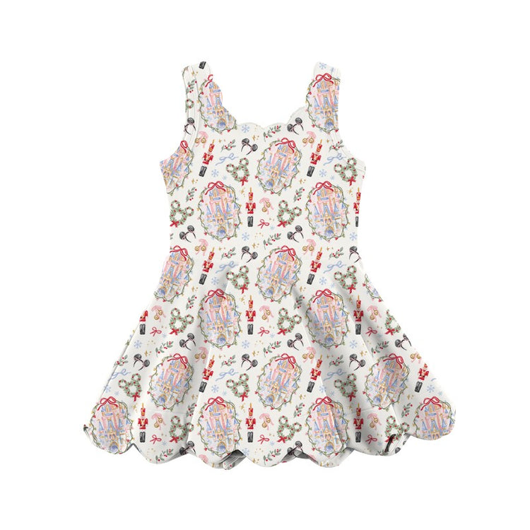 ADULT Scalloped Dress - Christmas at the Castle PREORDER
