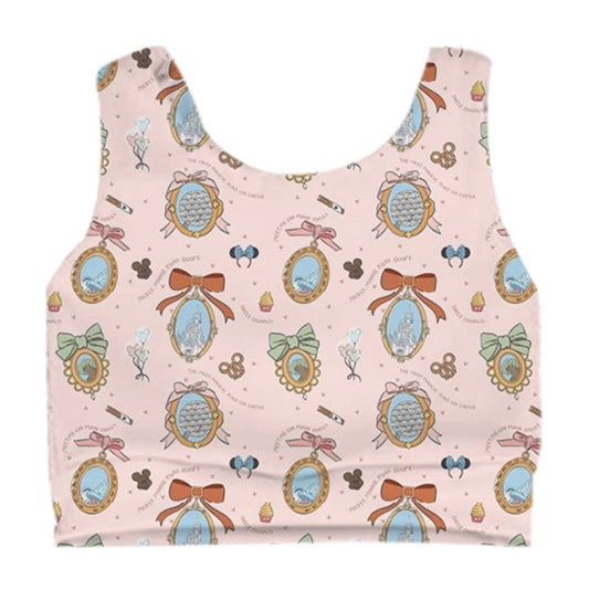 ADULT Longline Crop Tank - WDW