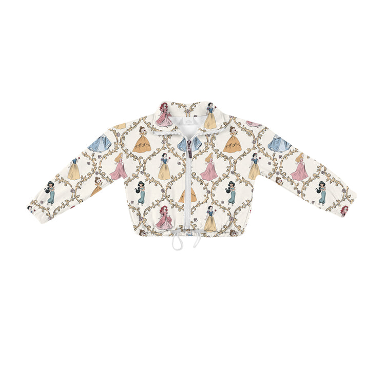 KIDS Zip Up Pullover - Storybook Royalty PREORDER