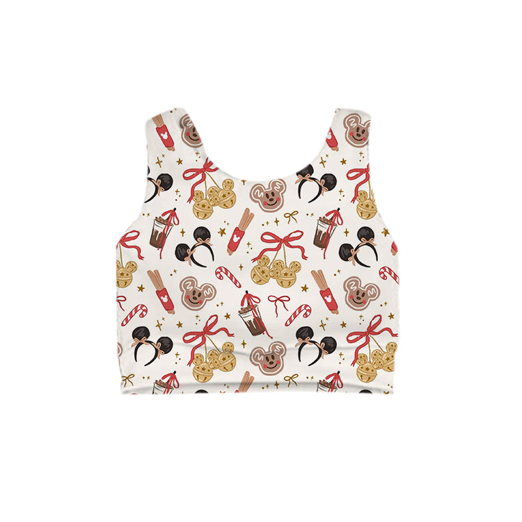 ADULT Crop Tank - cocoa + cookies