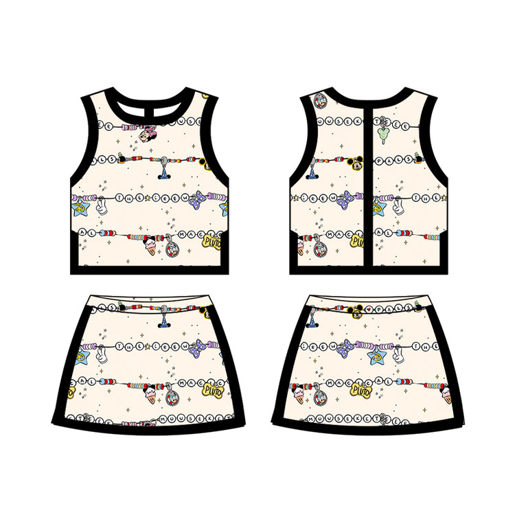 KIDS Colorblock Tank + Skort Set - Beads CLASSIC PALS