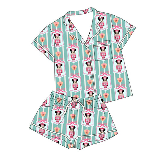ADULT Bamboo Lounge Set - Girly Nutcracker PREORDER