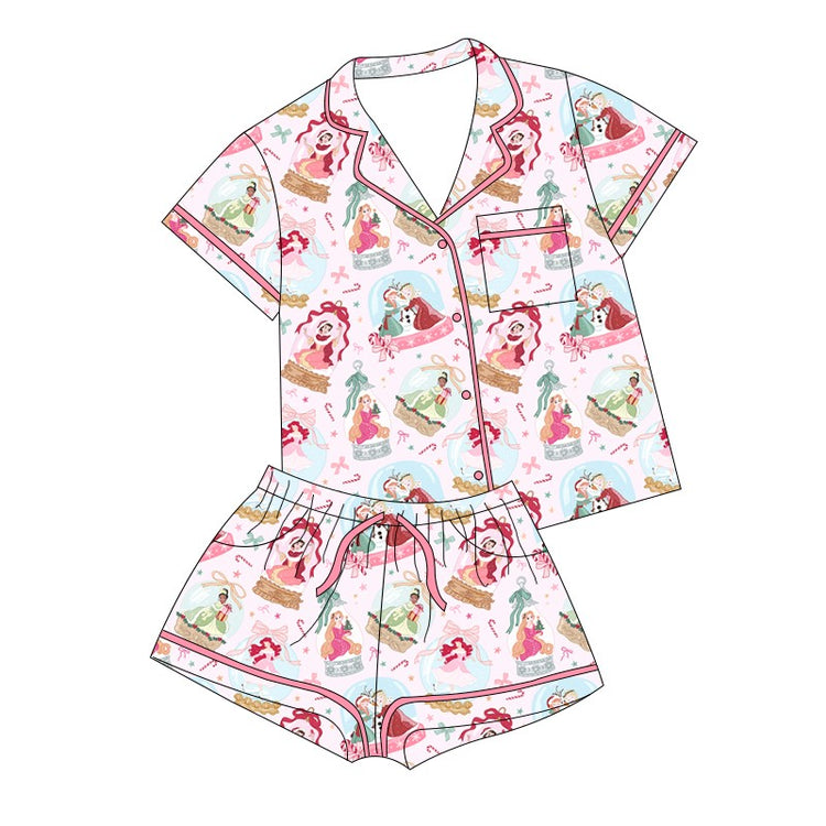 KIDS Bamboo Lounge Set - Wonderland Snow Globes PREORDER