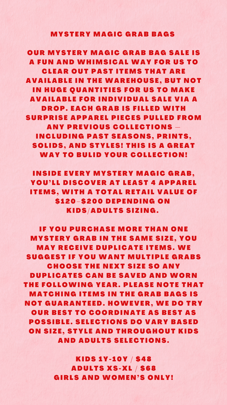 Mystery Grab Bag ADULTS