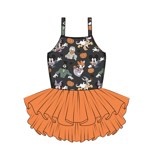 KIDS Tutu Dress - Spooky Six