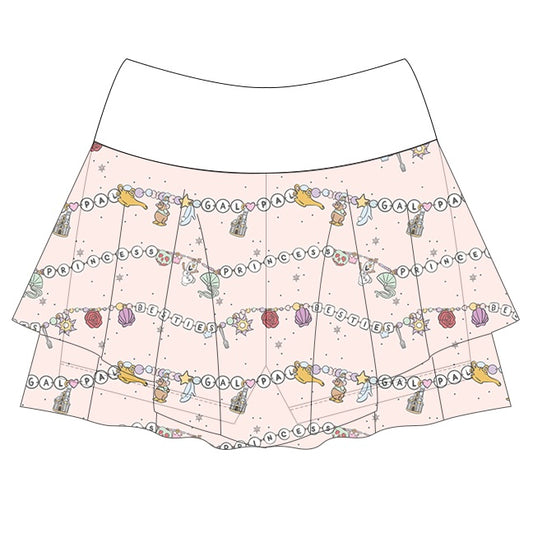ADULT Mesh Magic Skort - PRINCESS Bracelet Baubles