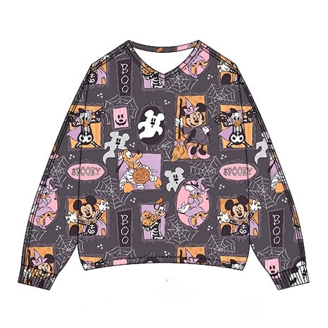 KIDS V Neck Scuba Pullover - Characters in Costume