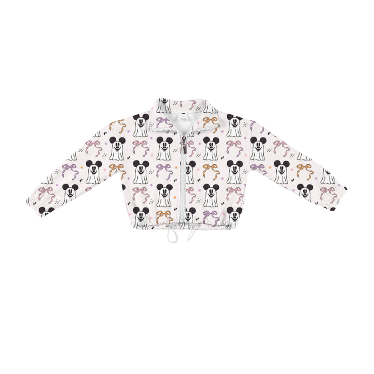 ADULT Zip Up Pullover - Girly Ghost