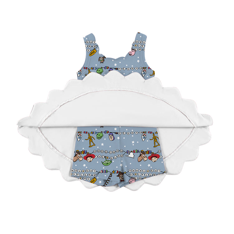 KIDS Scalloped Dress - Toy Beads PREORDER