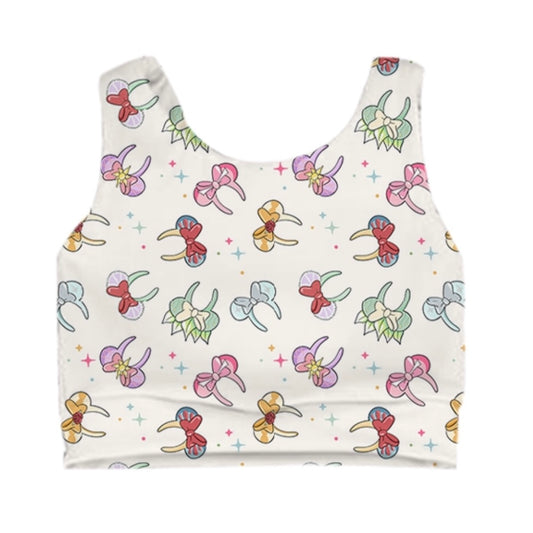 ADULT Crop Tank - All Ears