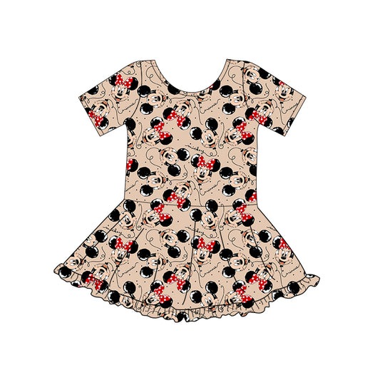 KIDS Park Essential TWIRL Dress - Main Street Balloons TAN