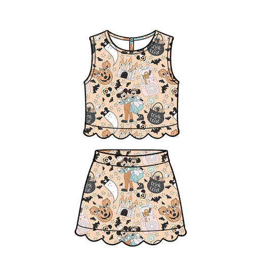 ADULT Scallop Set Tank + Skort - Halloween Icons