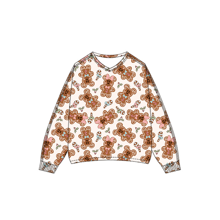 ADULT Scuba V Neck Pullover -Boho Cookie Stroll