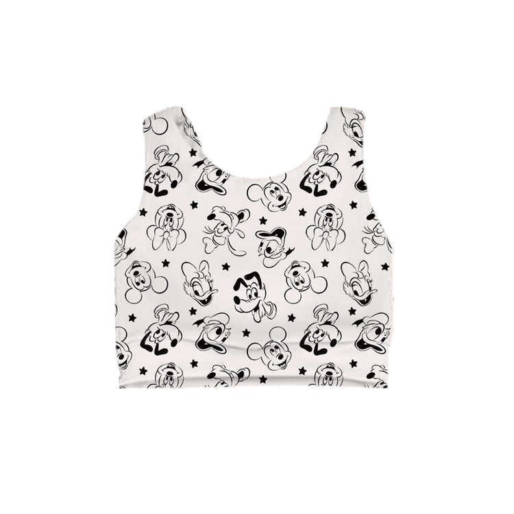 ADULT Crop Tank - Sketchbook