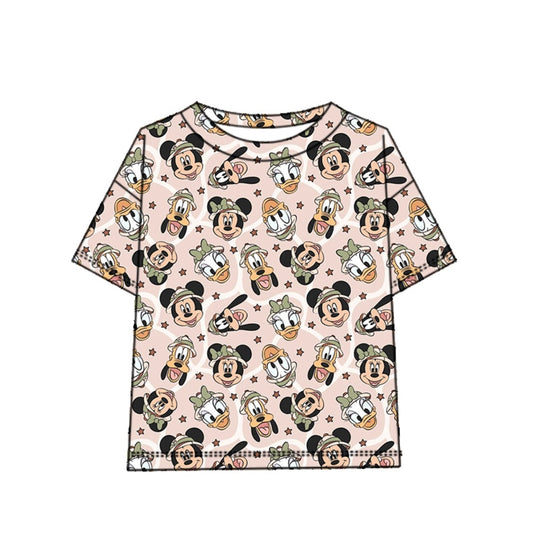 ADULTS UPF Tee - Safari Friends