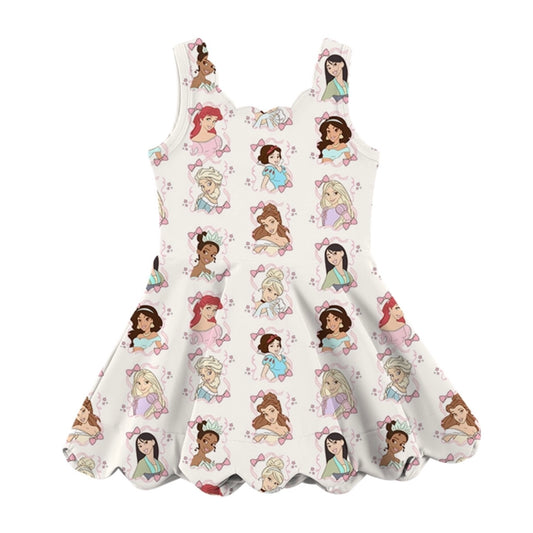 ADULT Scalloped Tank Dress - Pretty in Pink Princesses