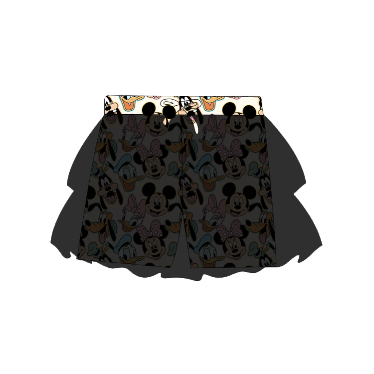 ADULT Mesh Skort - Spring Six