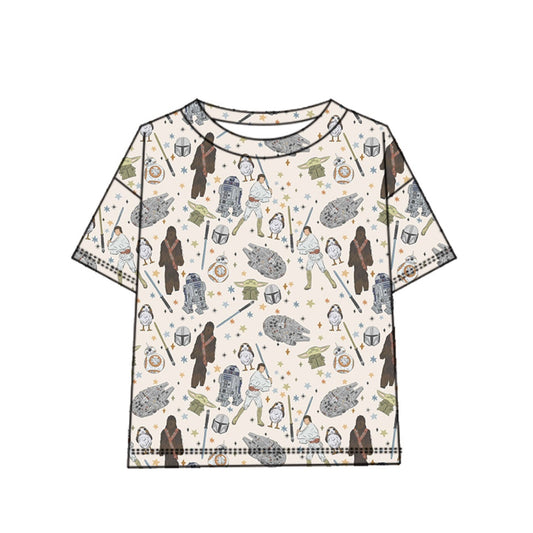 ADULTS UPF Tee - Boho Galaxy