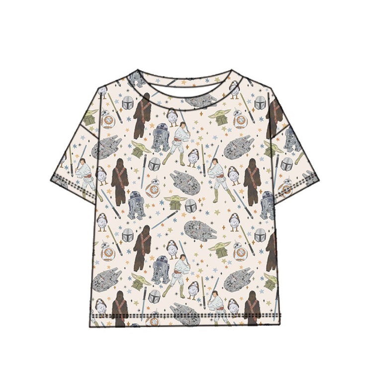 ADULTS UPF Tee - Boho Galaxy