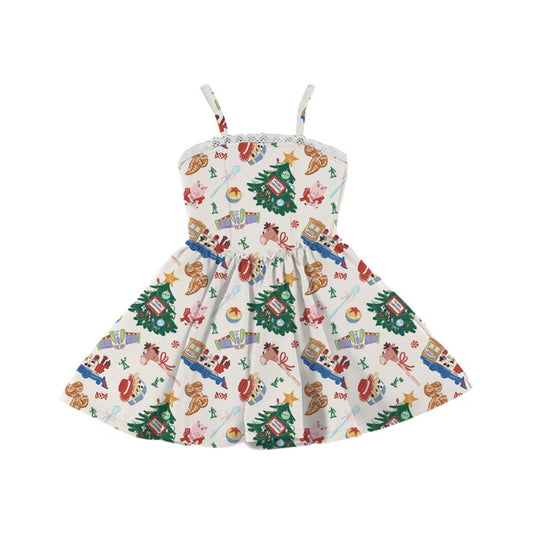 KIDS Twirl Dress - Holiday Toys PREORDER