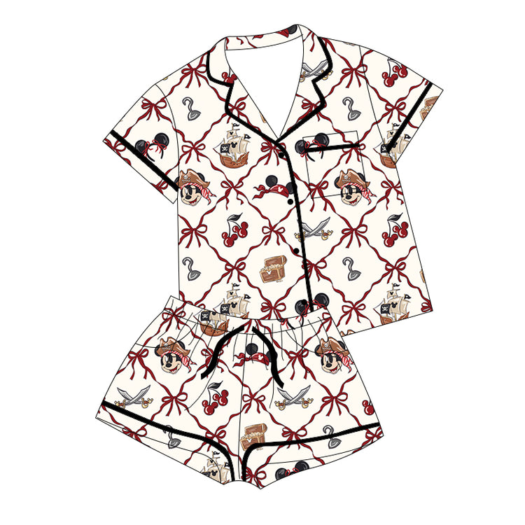 KIDS Bamboo Lounge Set - Pirate Bows
