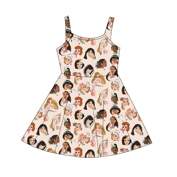 ADULT Park Tank Dress - Fairytale Friends