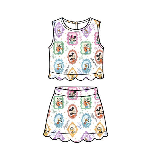 ADULT Scallop Set Tank + Skort - The Six + Signatures