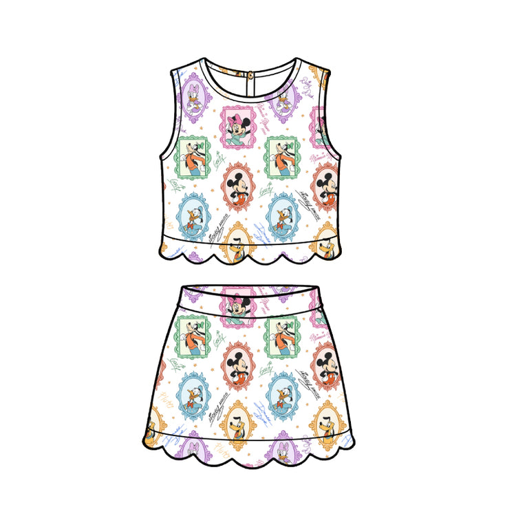 ADULT Scallop Set Tank + Skort - The Six + Signatures