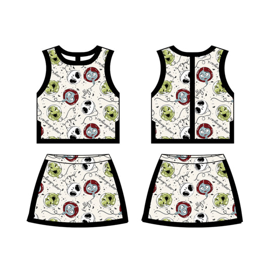 ADULT Colorblock Tank + Skort Set - NBC Balloons