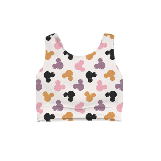 KIDS Crop Tank - Spooky Magic Mouse