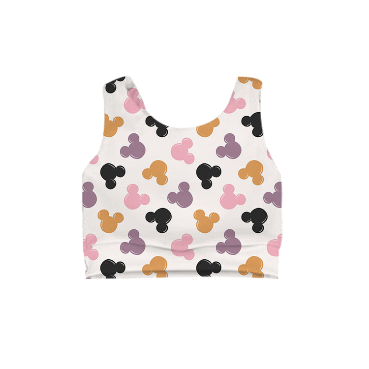 KIDS Crop Tank - Spooky Magic Mouse