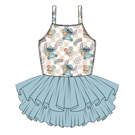 KIDS Tutu Dress - Aloha Stitch