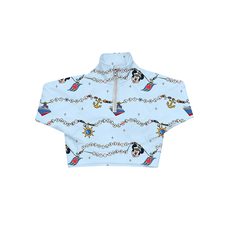 KIDS Zip-Up Pullover - Cruise Beads