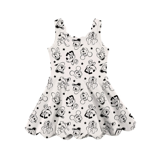 ADULT Scalloped Tank Dress - Sketchbook