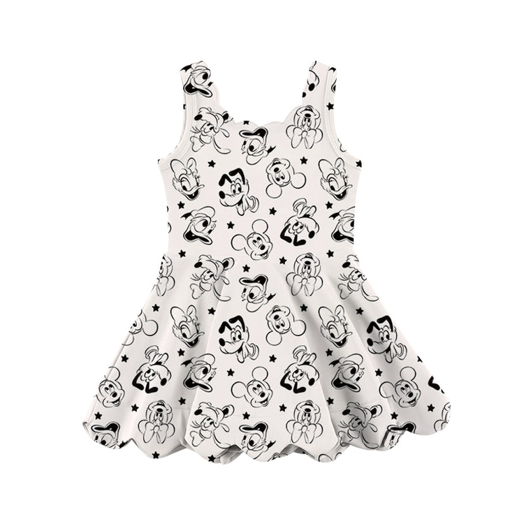 ADULT Scalloped Tank Dress - Sketchbook