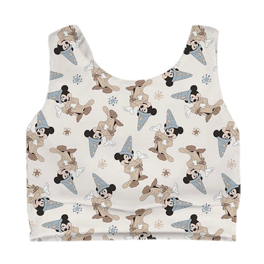 KIDS Crop Tank - Sorcerer Mickey