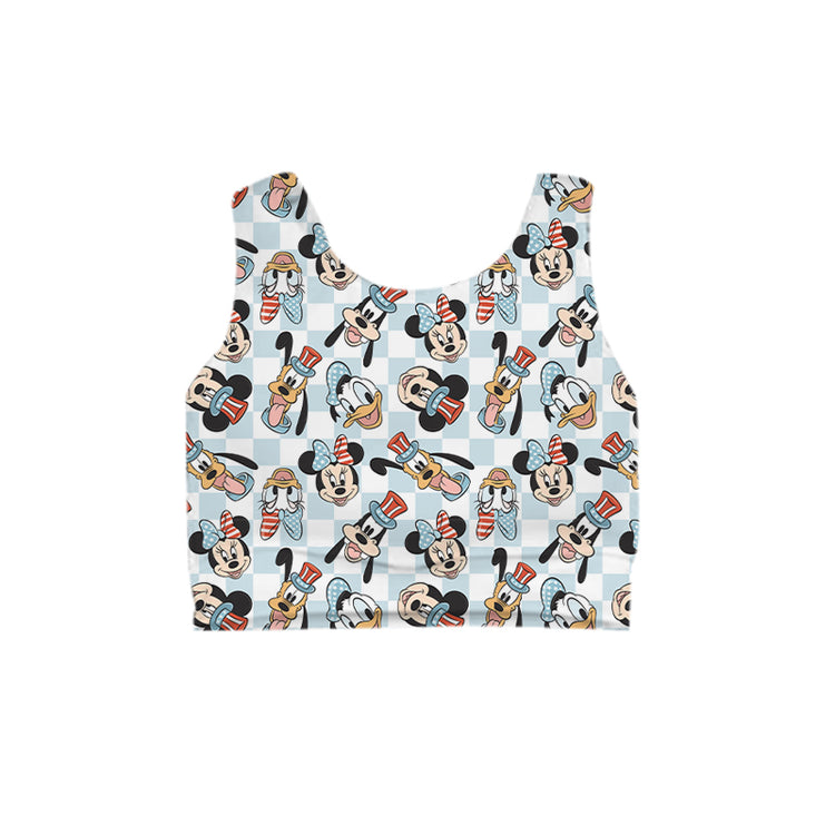 KIDS Crop Tank - USA