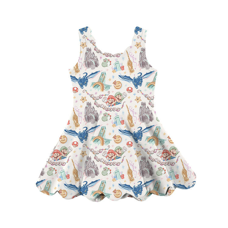 KIDS Scalloped Tank Dress -  Epic Adventures