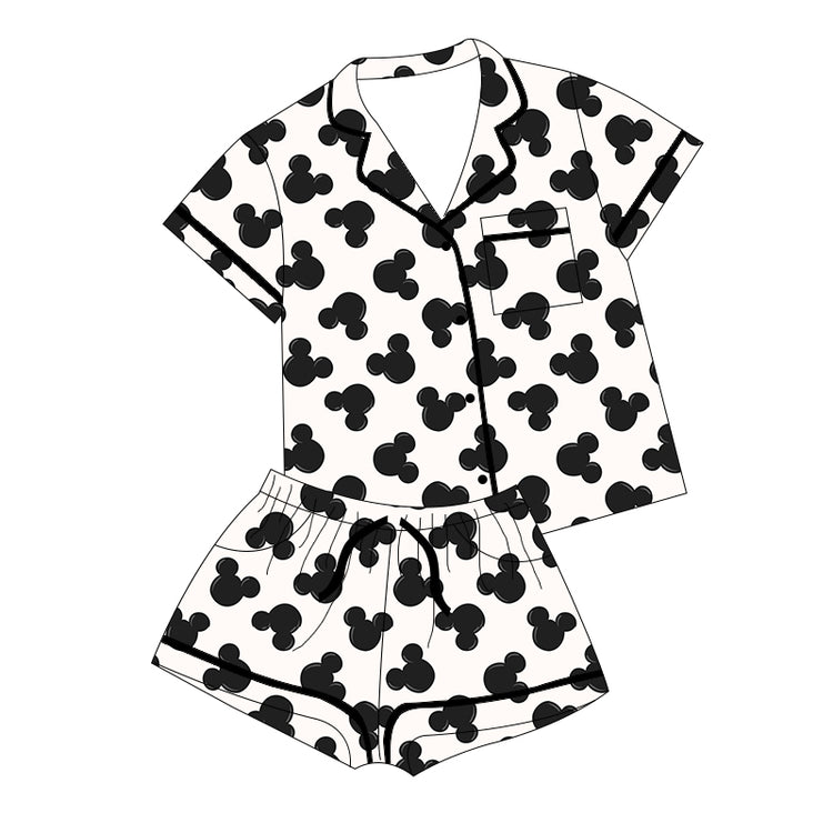 KIDS Bamboo Lounge Set - Classic Black PREORDER