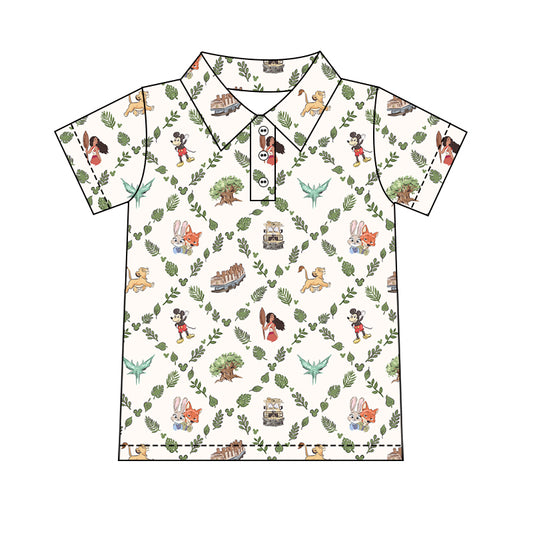 Men's Performance Button Up - Roam the Wild