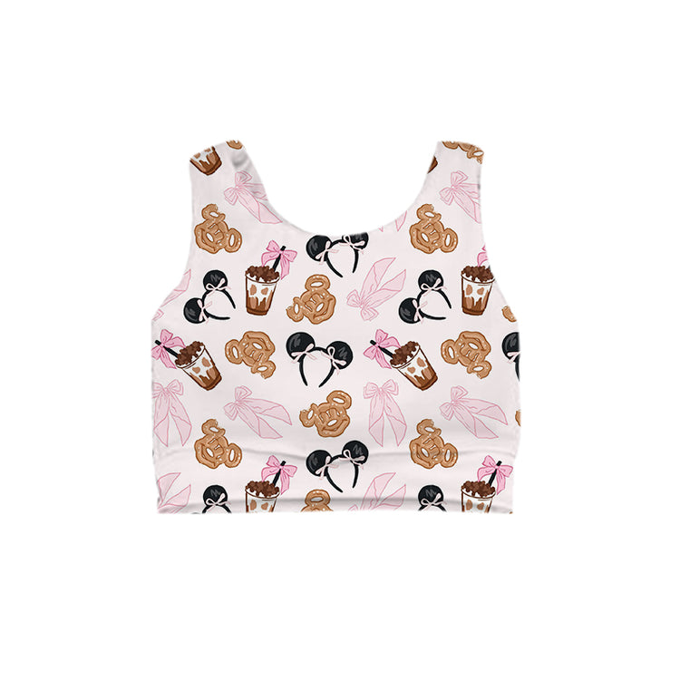 KIDS Crop Tank - Park Girly