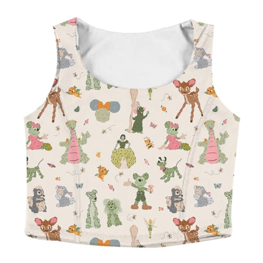ADULTS Scoop Tank - Flower + Garden