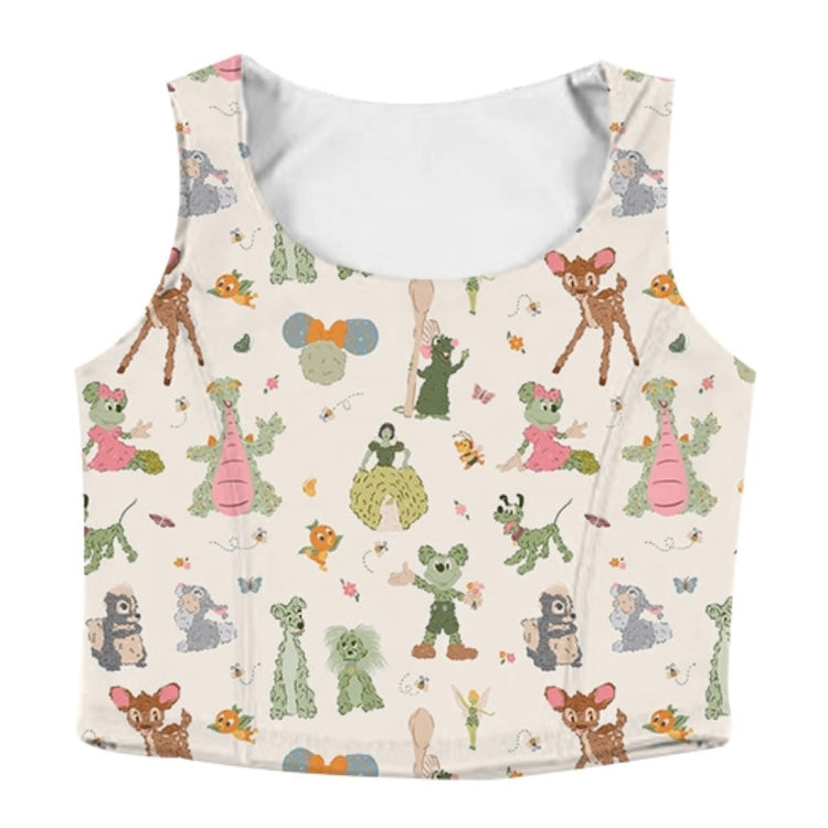 ADULTS Scoop Tank - Flower + Garden